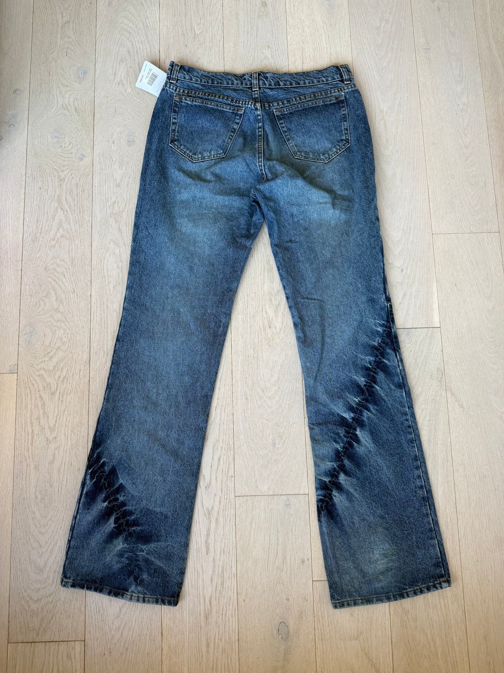 Roberto Cavalli Blue Jean Stitch Detail