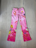Roberto Cavalli Denim Floral Jeans