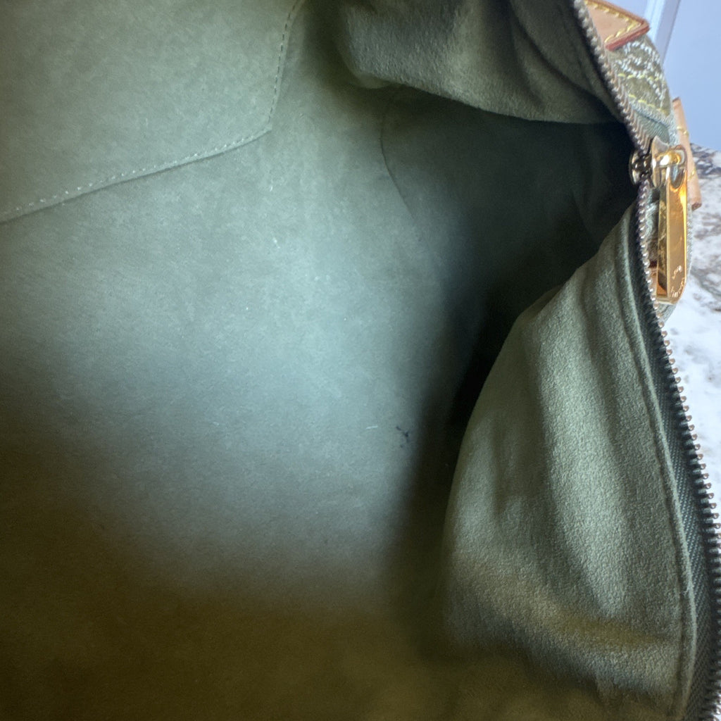 Green Louis Vuitton Denim Speedy