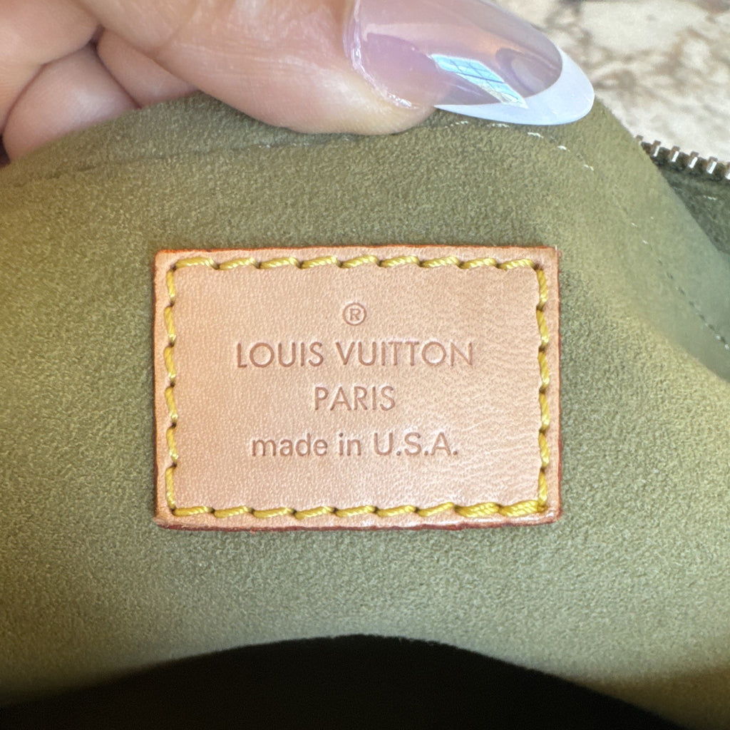Green Louis Vuitton Denim Speedy
