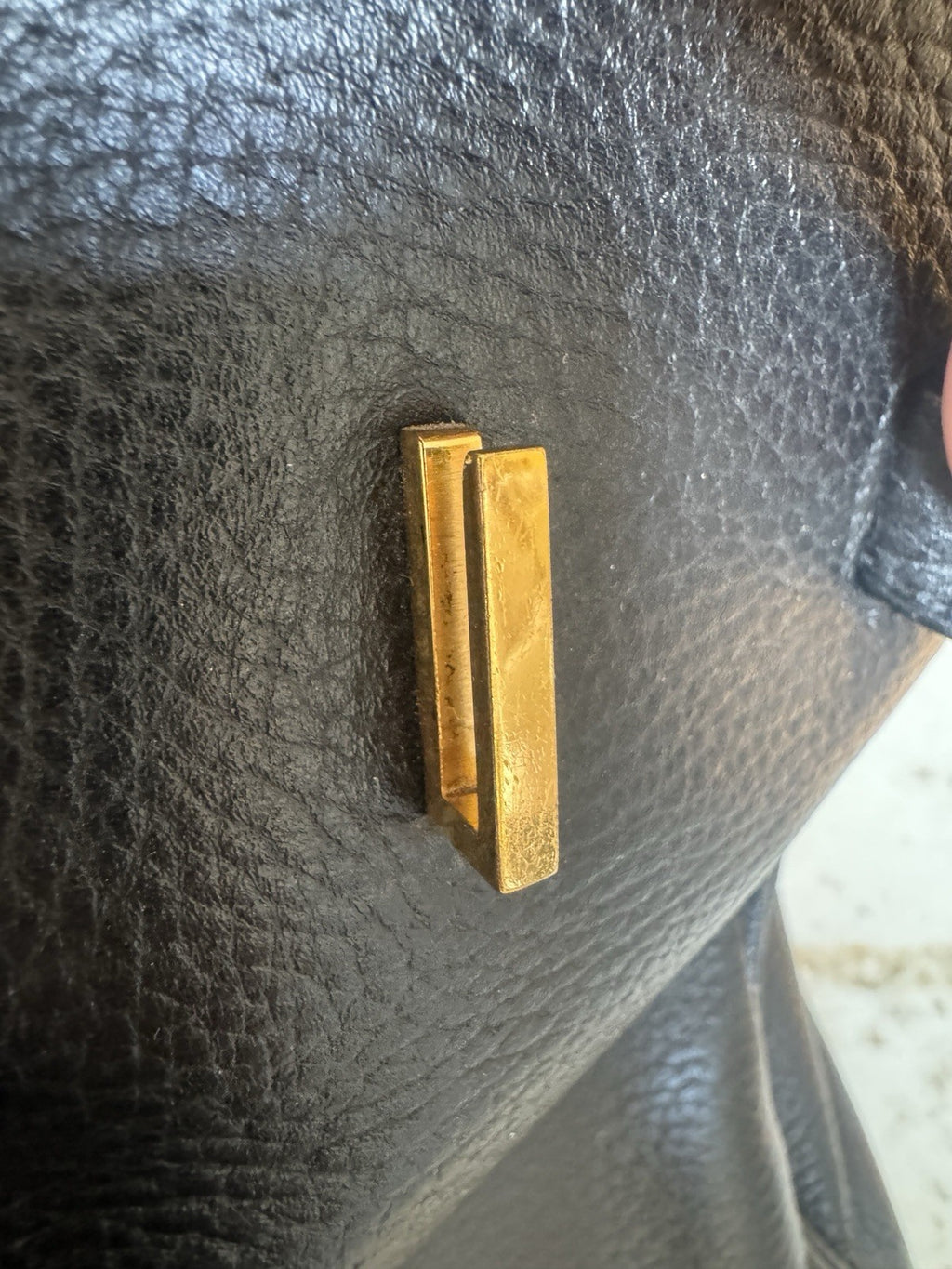Hermes Birkin 35 Black Ardennes With Gold Hardware