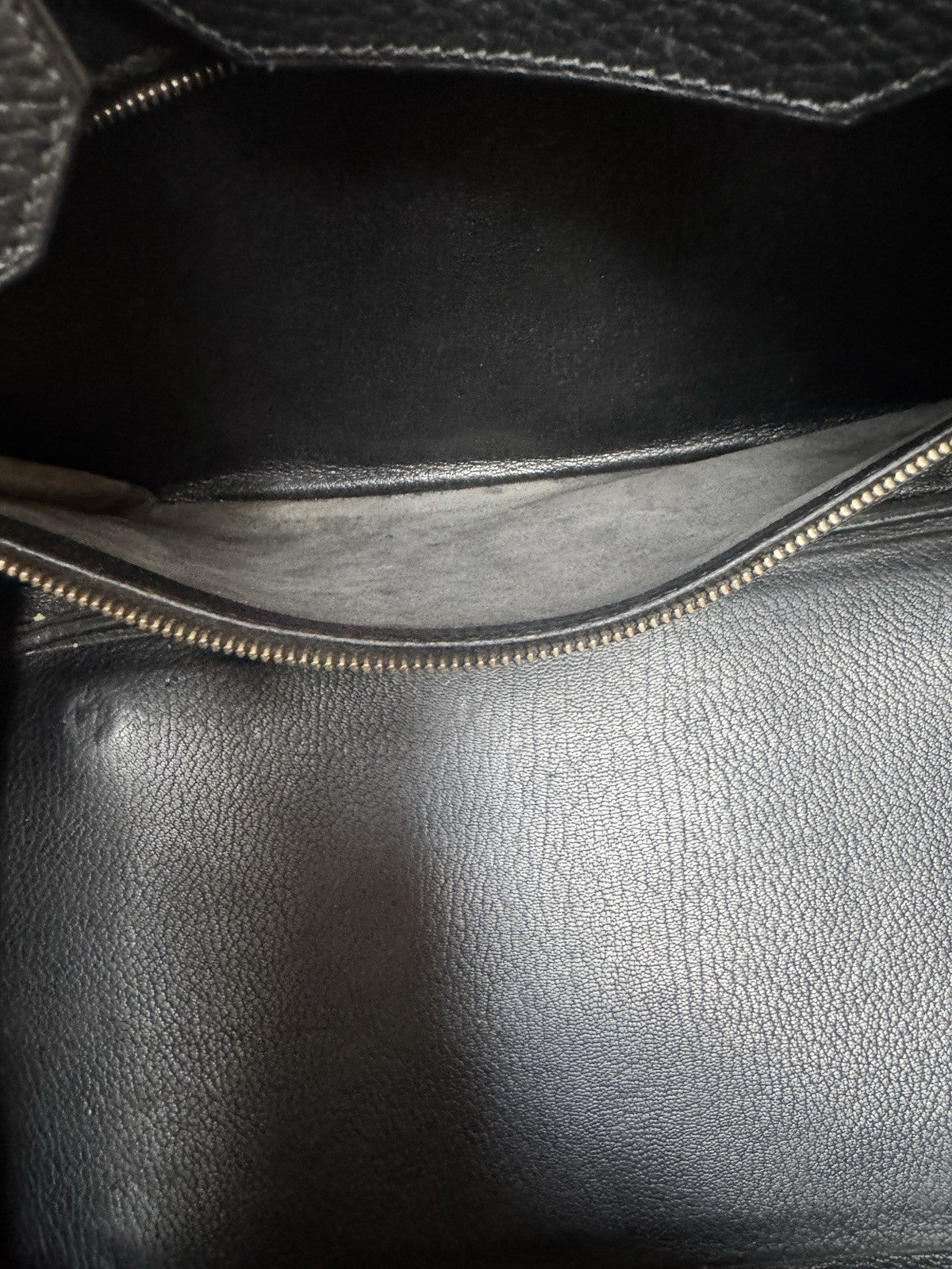 Hermes Birkin 35 Black Ardennes With Gold Hardware