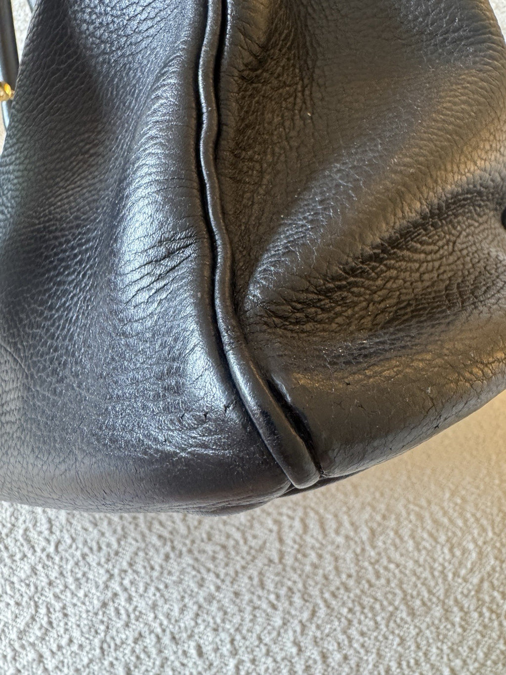 Hermes Birkin 35 Black Ardennes With Gold Hardware