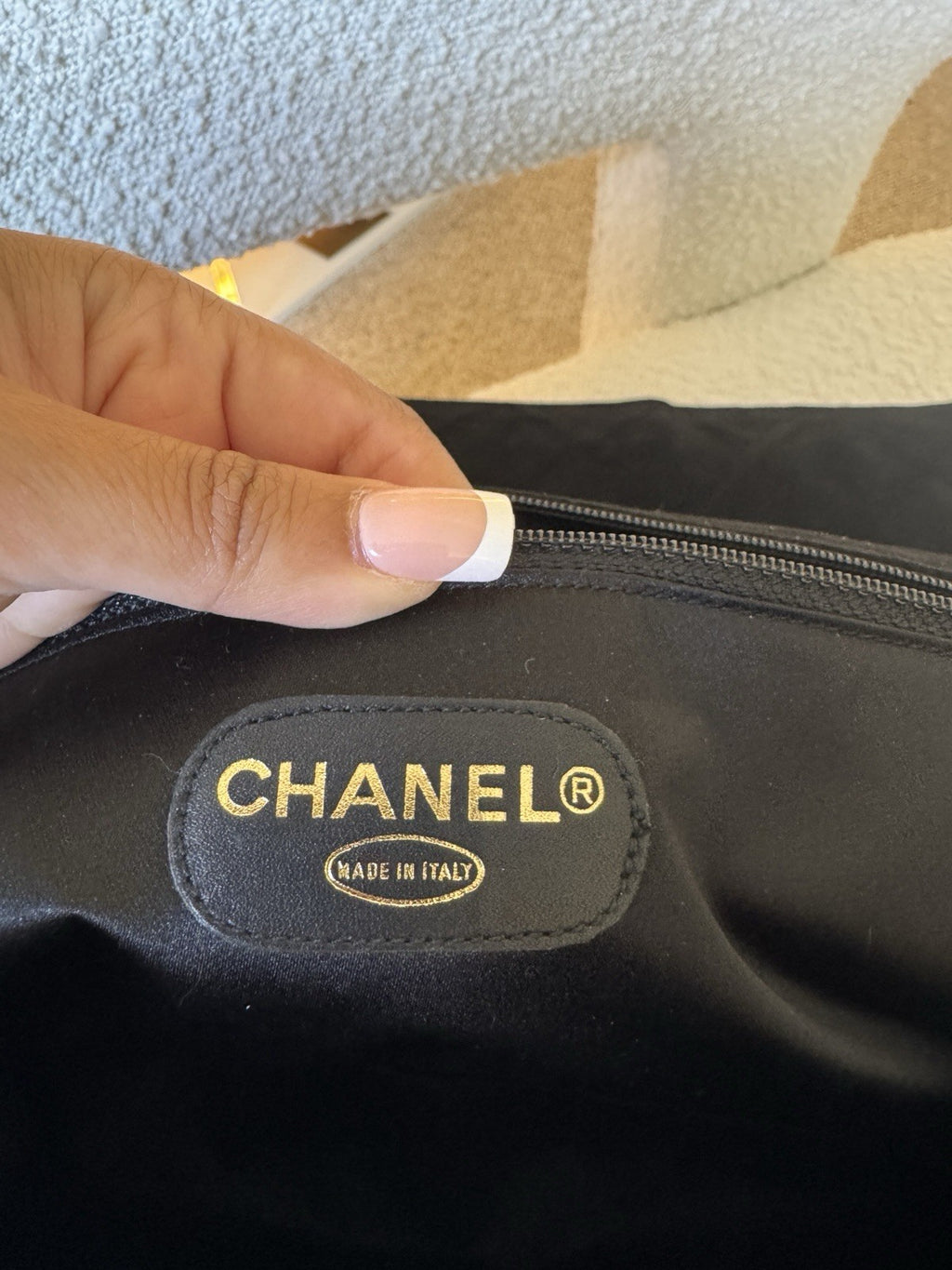 Chanel Suede XXL Travel Flap