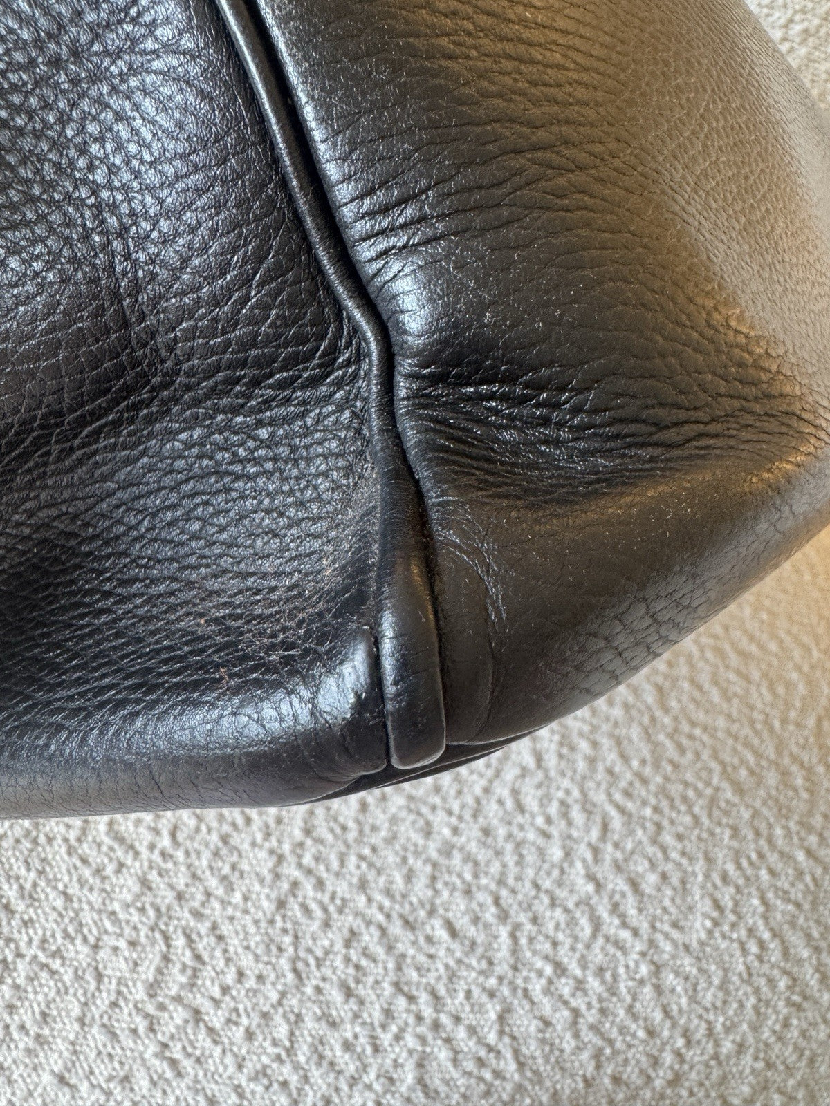 Hermes Birkin 35 Black Ardennes With Gold Hardware