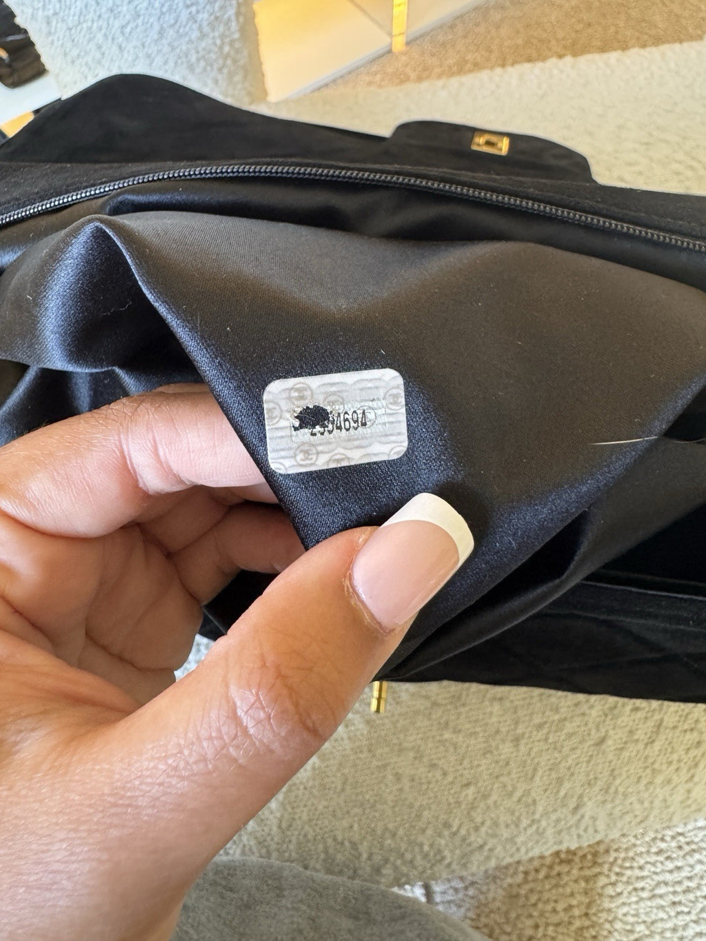 Chanel Suede XXL Travel Flap