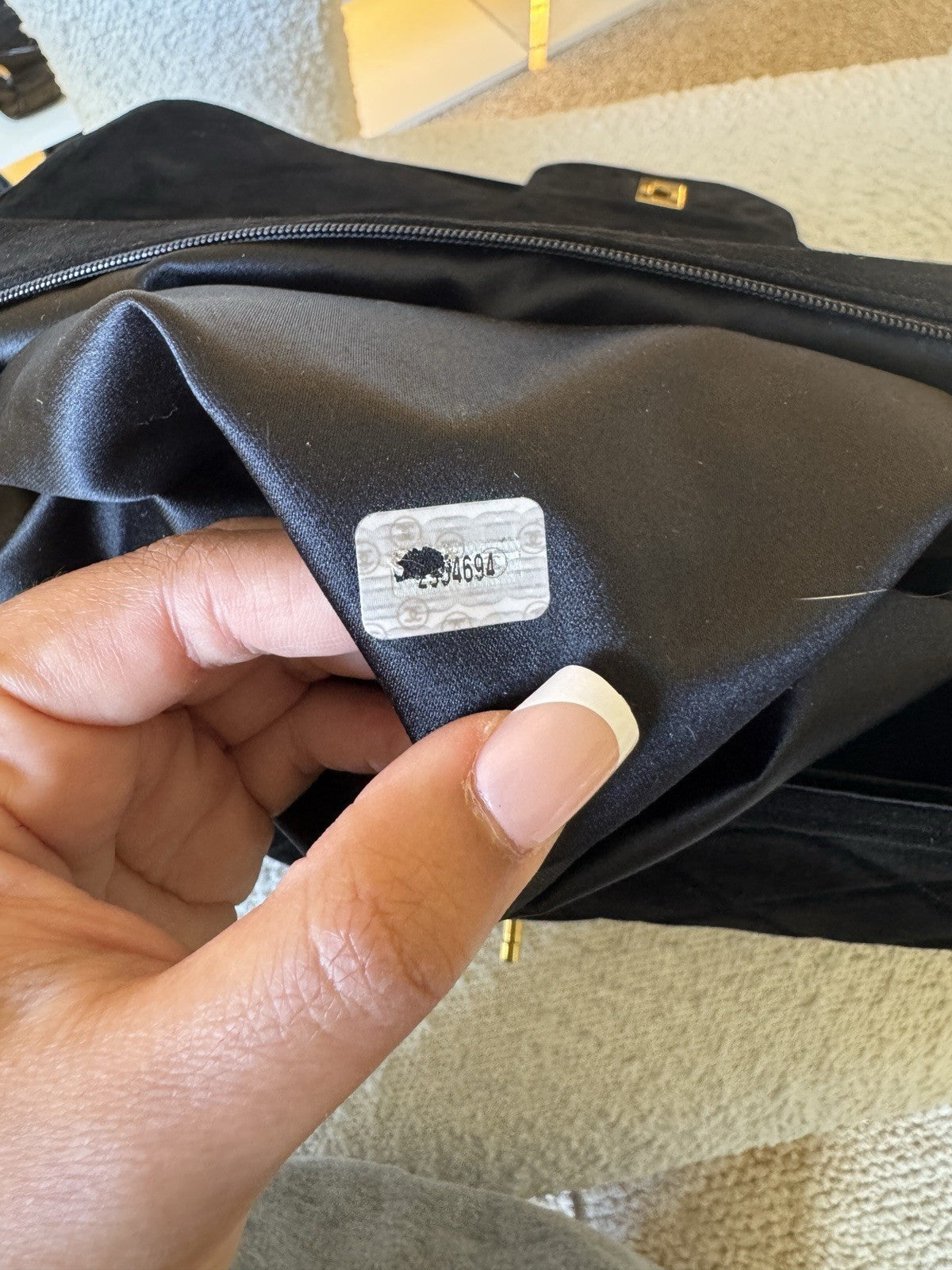 Chanel Suede XXL Travel Flap