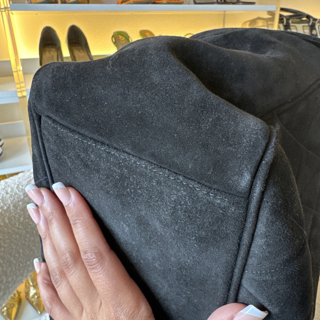 Chanel Suede XXL Travel Flap
