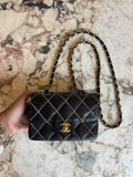 Black Chanel Mini Flap Bag