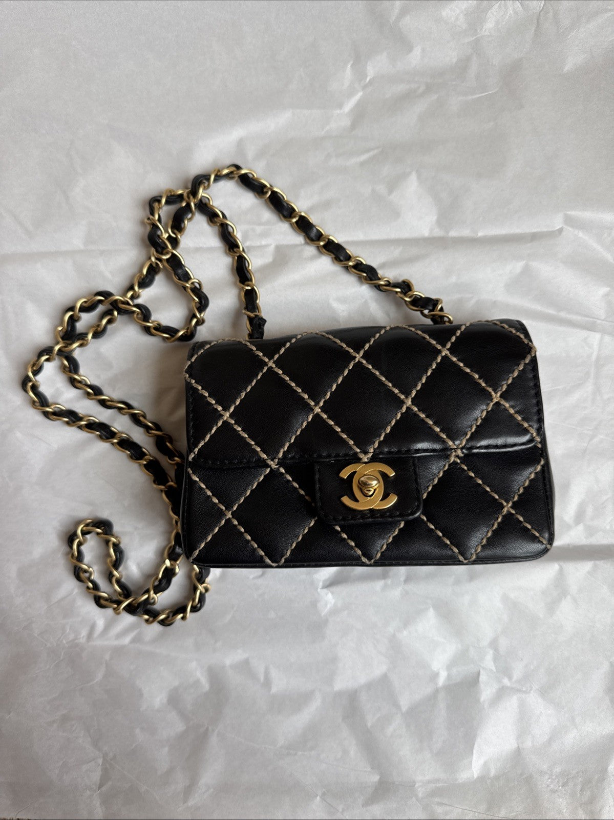 Black Chanel Mini Flap Bag