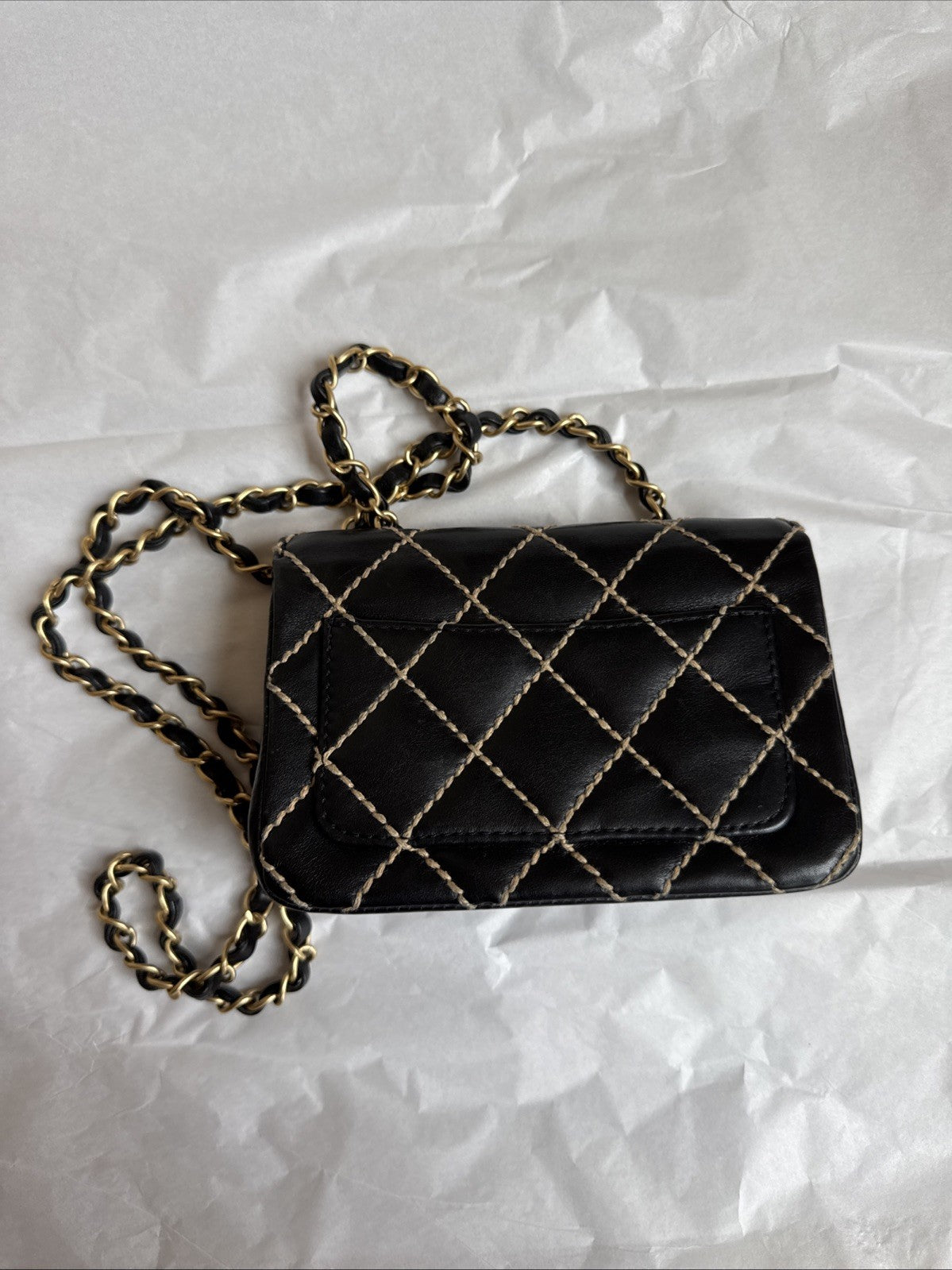 Black Chanel Mini Flap Bag