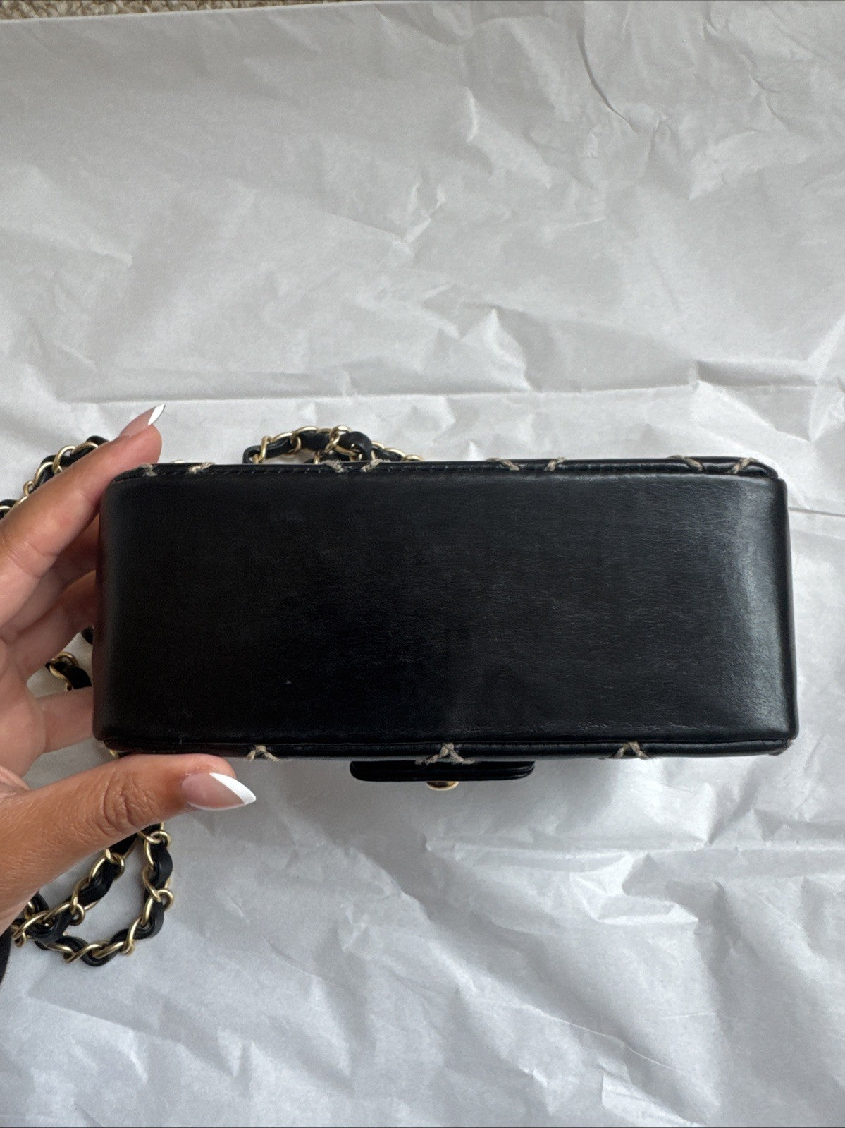 Black Chanel Mini Flap Bag
