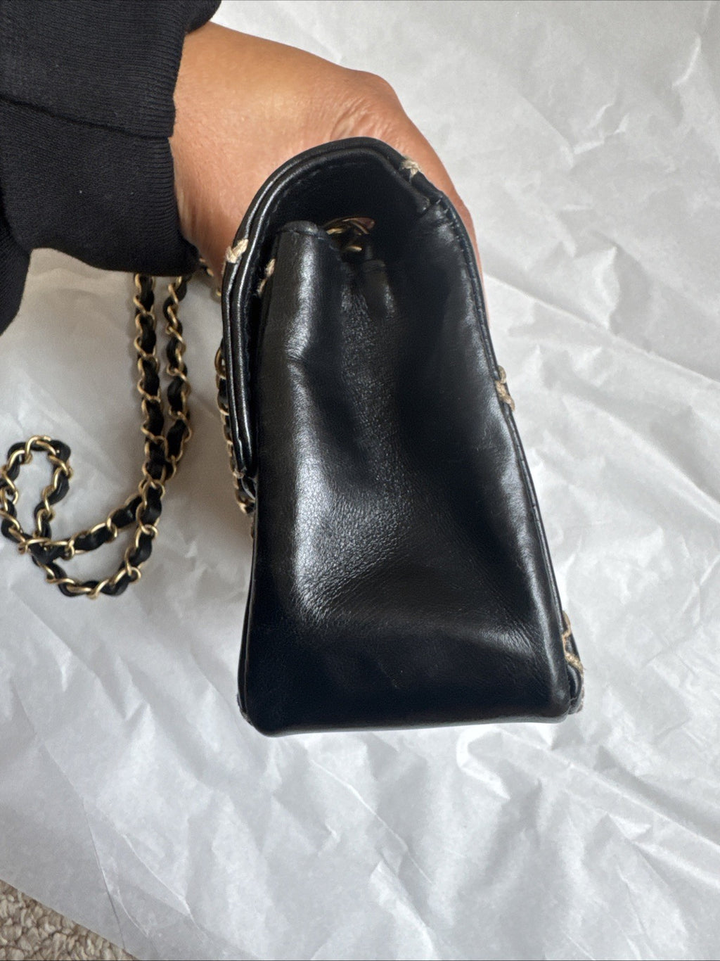 Black Chanel Mini Flap Bag
