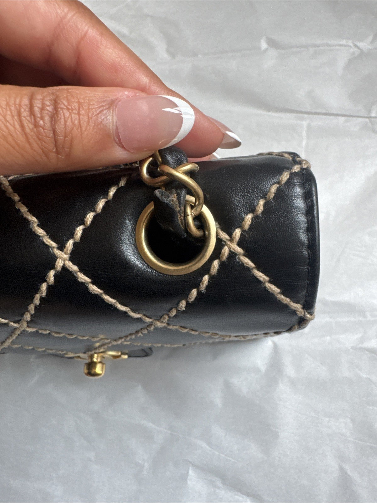 Black Chanel Mini Flap Bag