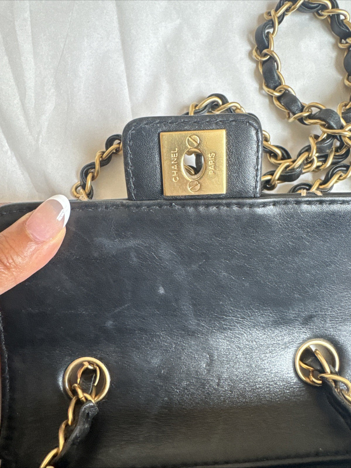 Black Chanel Mini Flap Bag