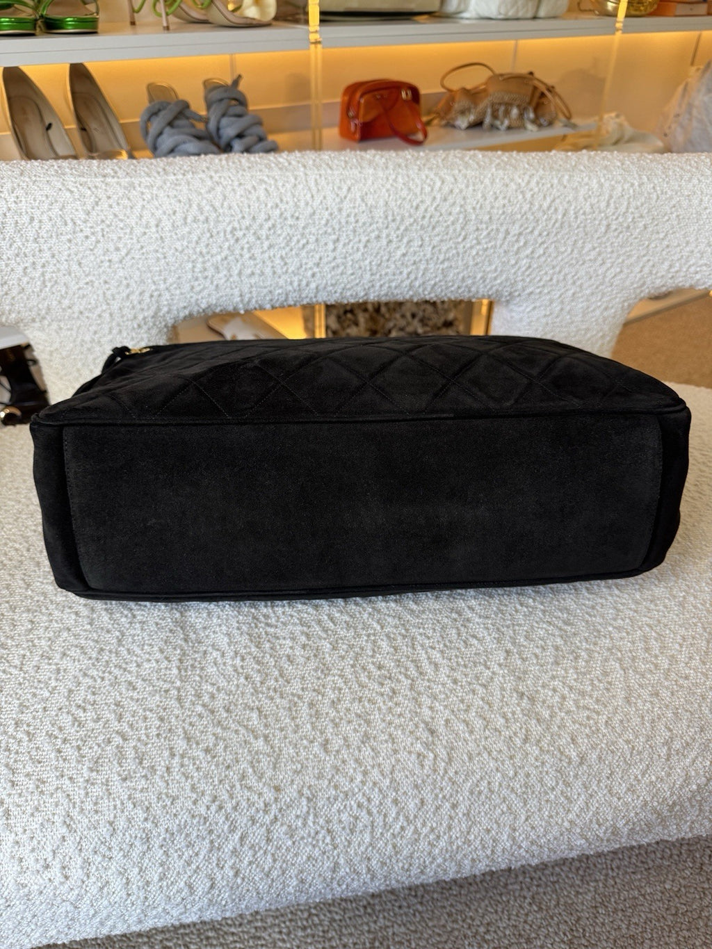Chanel Suede XXL Travel Flap