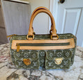 Green Louis Vuitton Denim Speedy